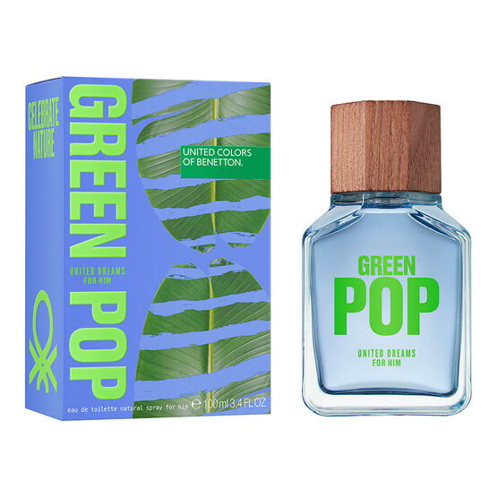 Perfume Benetton United Dreams Green Pop For Him Masculino Eau de Toilette